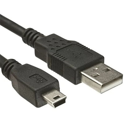 USB A to MINI B (Nickel PlatedConnector)-1.2 M